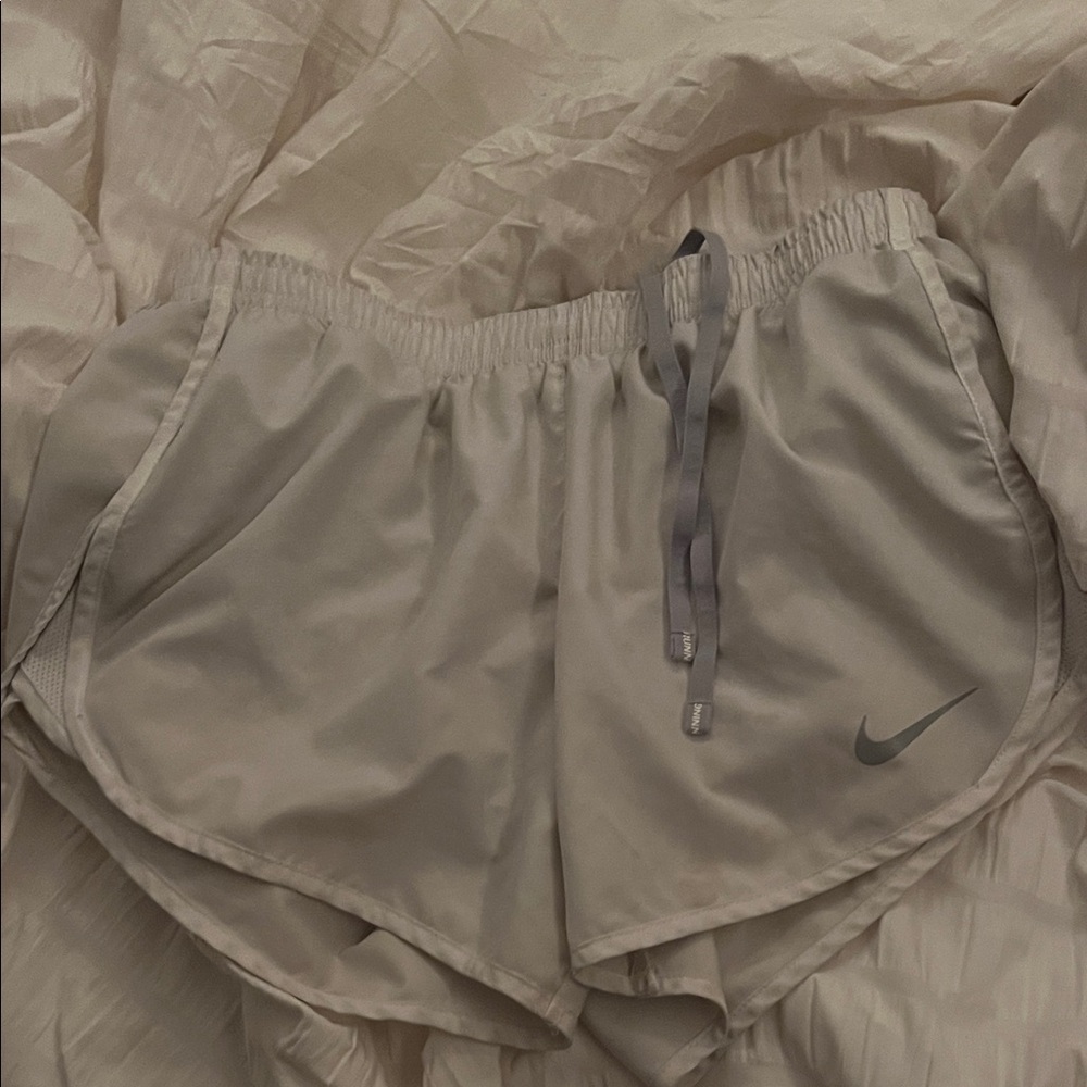 Nike Women's White Athletic Shorts